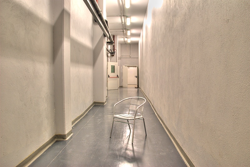 Underground hallway