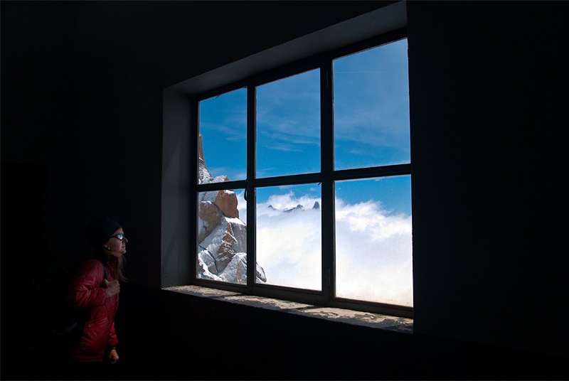 Mont Blanc window